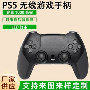 PS5 Wireless Game Controller with Built-in Vibration Motor, Speaker, 3.5mm Stereo Audio Jack