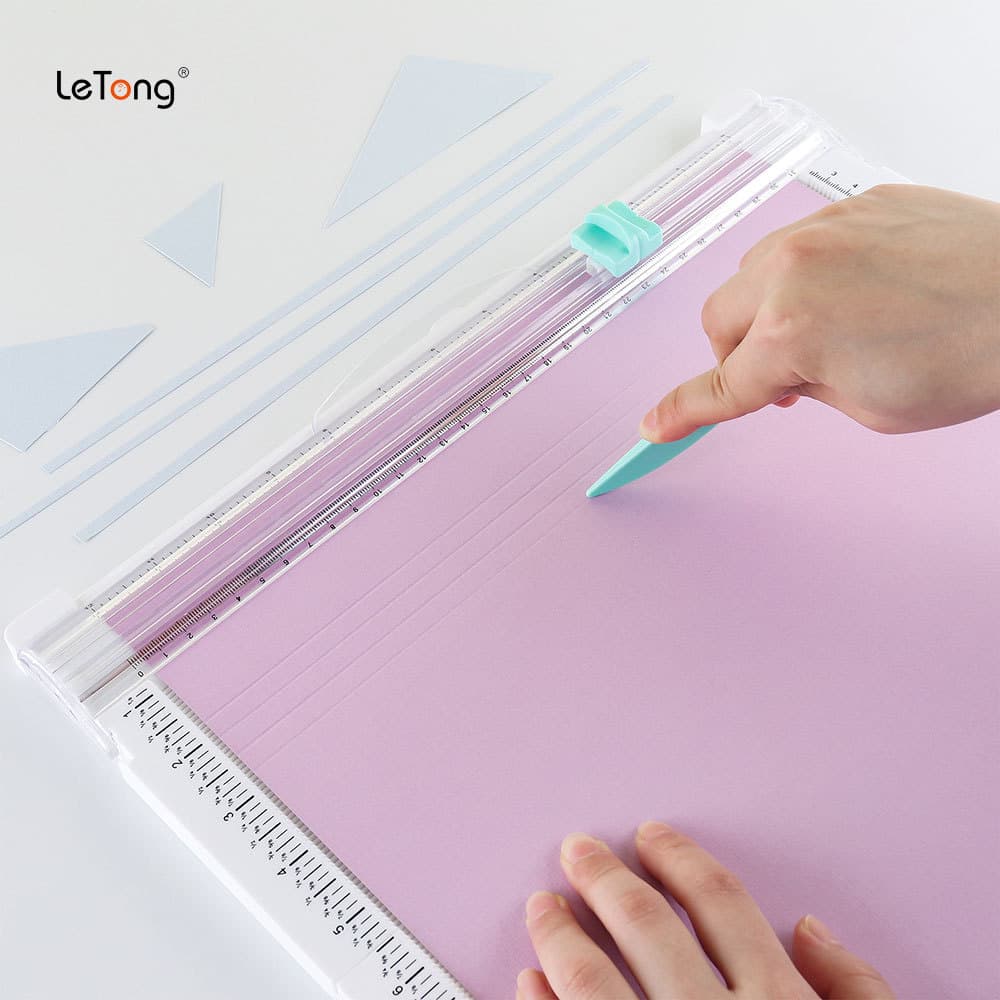 Paper Trimmer Scoring Board large and small crease board craft tool new indentation plate