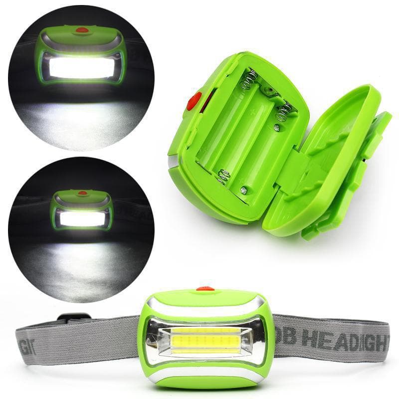Cross-border 3W COB Headlamp Everyday Carry LED Bright Camping Fishing Headlamp Emergency Lighting Lamp Three Modes