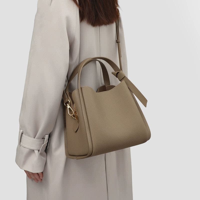 Trendy women's bag bucket bag women's 2026 new spring and summer crossbody bag handbag versatile single shoulder mother bag