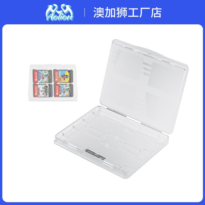 Game Card Storage Case for Switch2, NS2 Game Card Case 4-Pack Portable Game Card Holder