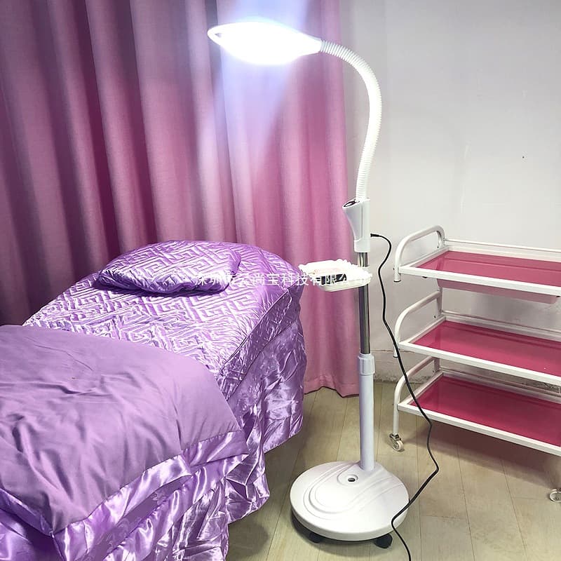 High-Definition Shadowless Beauty Salon Floor Lamp, Cold Light Lamp for Pattern Embroidery, Beauty Shop Eyelash Lamp for Eyelash Grafting