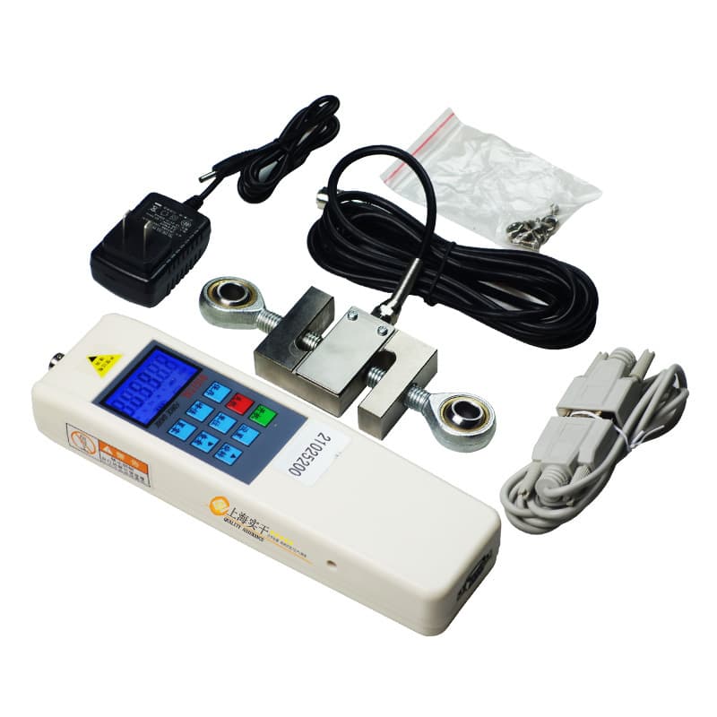 S type digital display dynamometer. Digital display dynamometer for measuring tension and pressure. Can be connected to a computer digital pressure gauge.