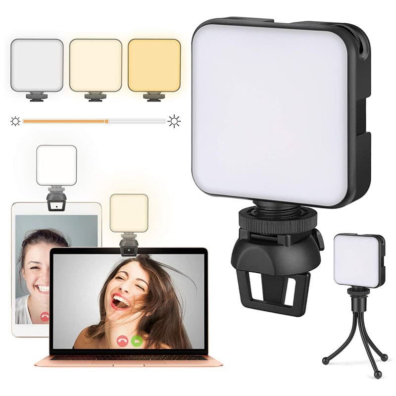 W64led Video Light Digital Photography Fill Light For Live Broadcasting Video Conferencing Mobile Phone Photography