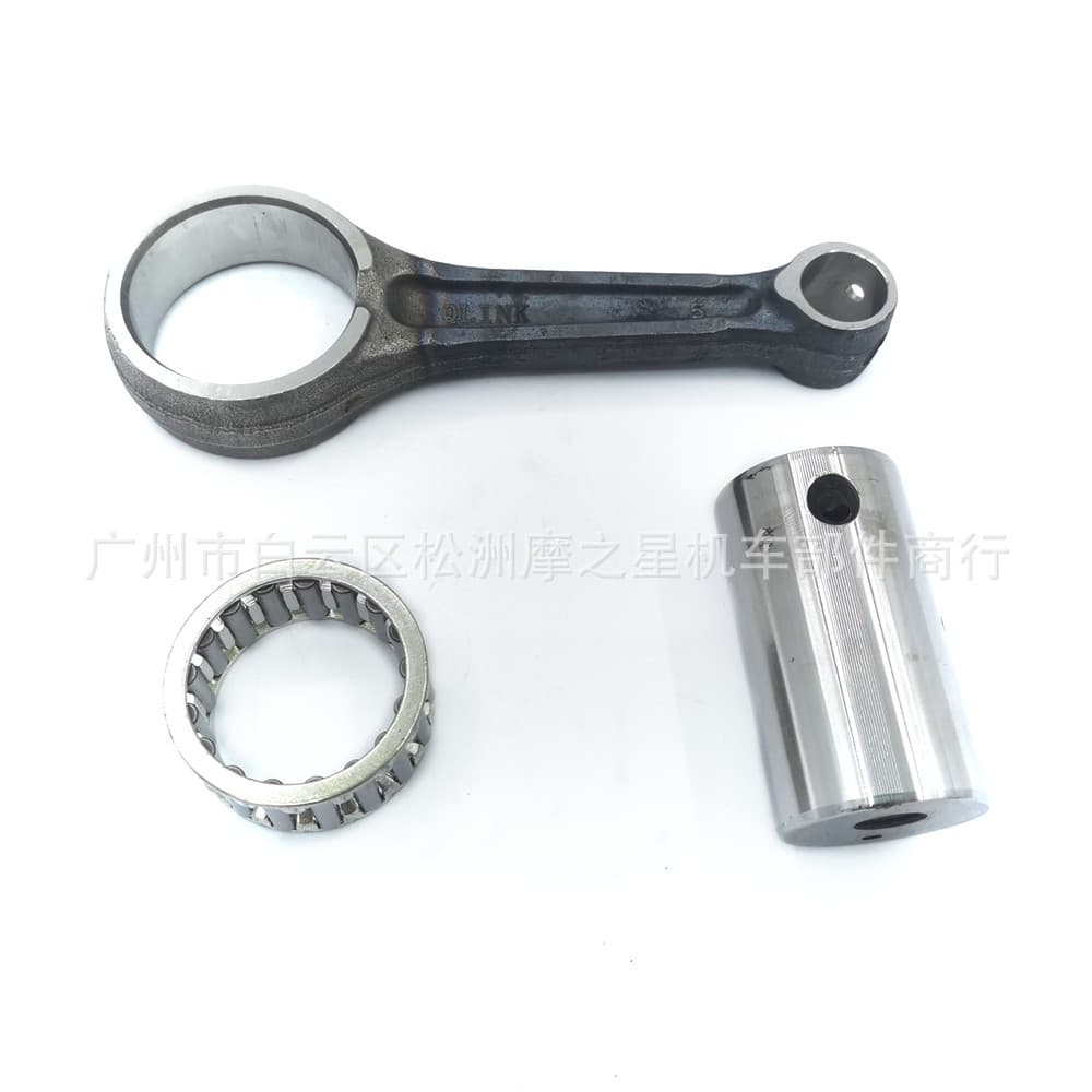 Motorcycle engine parts: CG125 crankshaft connecting rod, ZJ125 connecting rod, compatible with silent pistons for various models.