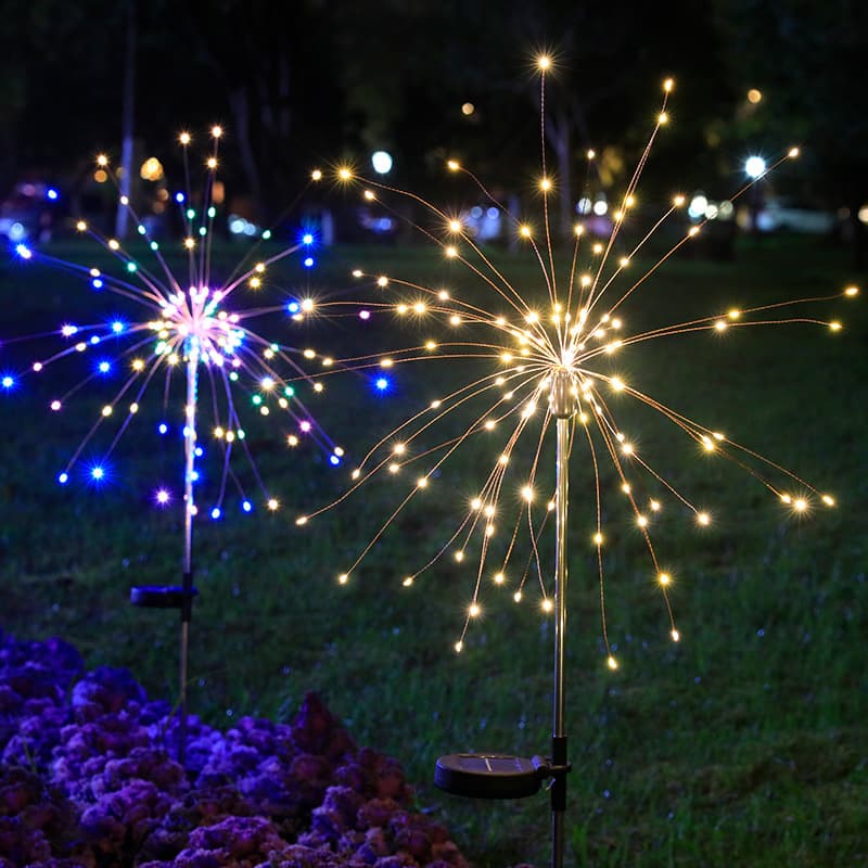 Solar Fireworks LED Light Solar Lighting