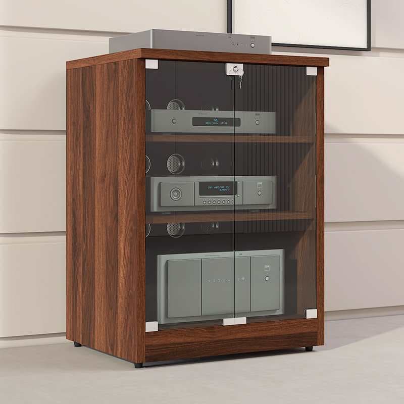 Amplifier Cabinet and Audio Rack for Home Theater and KTV Equipment Storage