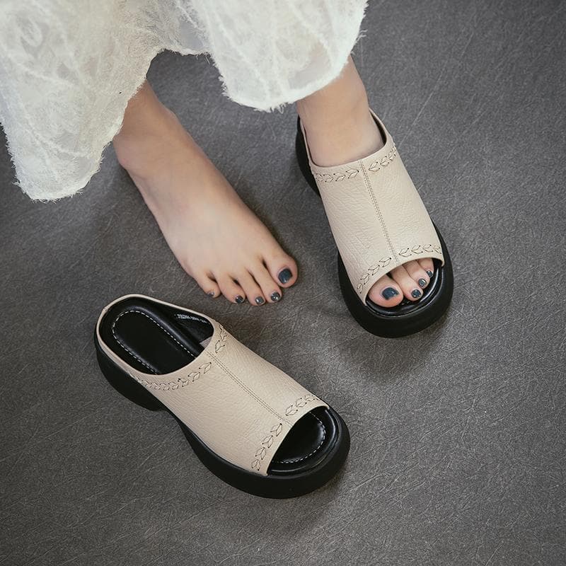 Beautiful Birkenstock Sandals for Women, Summer Outdoor Wear, Super Popular Beach Slippers for Pregnant Women, Non-Slip Flat Slippers Shjz66005