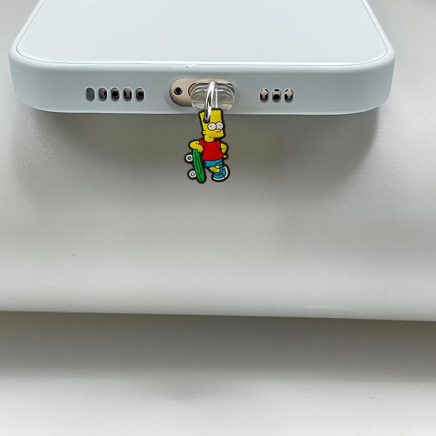Amazon Simpson Phone Dust Plug Dunhuang Creative Cartoon Portable Pendant Personalized Fashion Pendant Cute