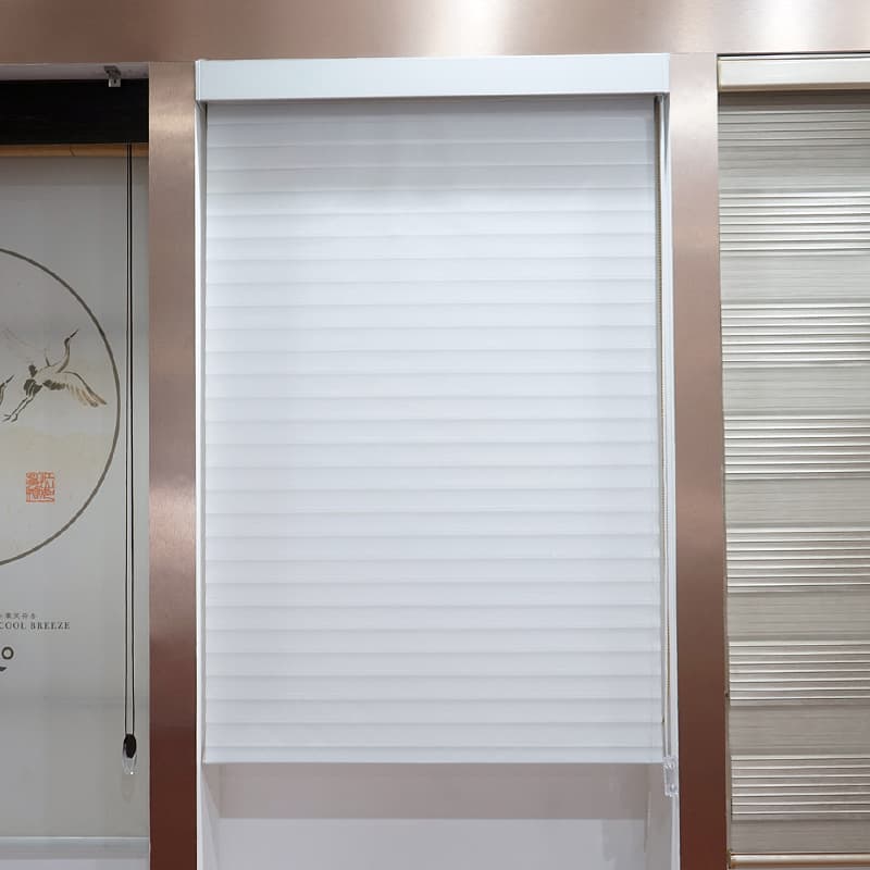 Electric Shangri-La Blind Soft Sheer Roller Blind Curtain Living Room Blackout Finished Product Heat Insulation 3D Printing Customizable
