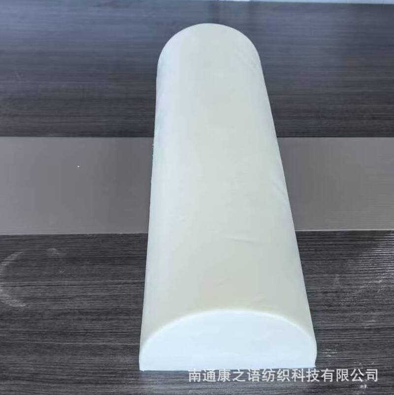 Memory Foam Leg Pillow for Amazon, Pregnant Women Slow Rebound Waist Pillow, Half-Round Knee Rest Cushion for Bed, Leg Pillow