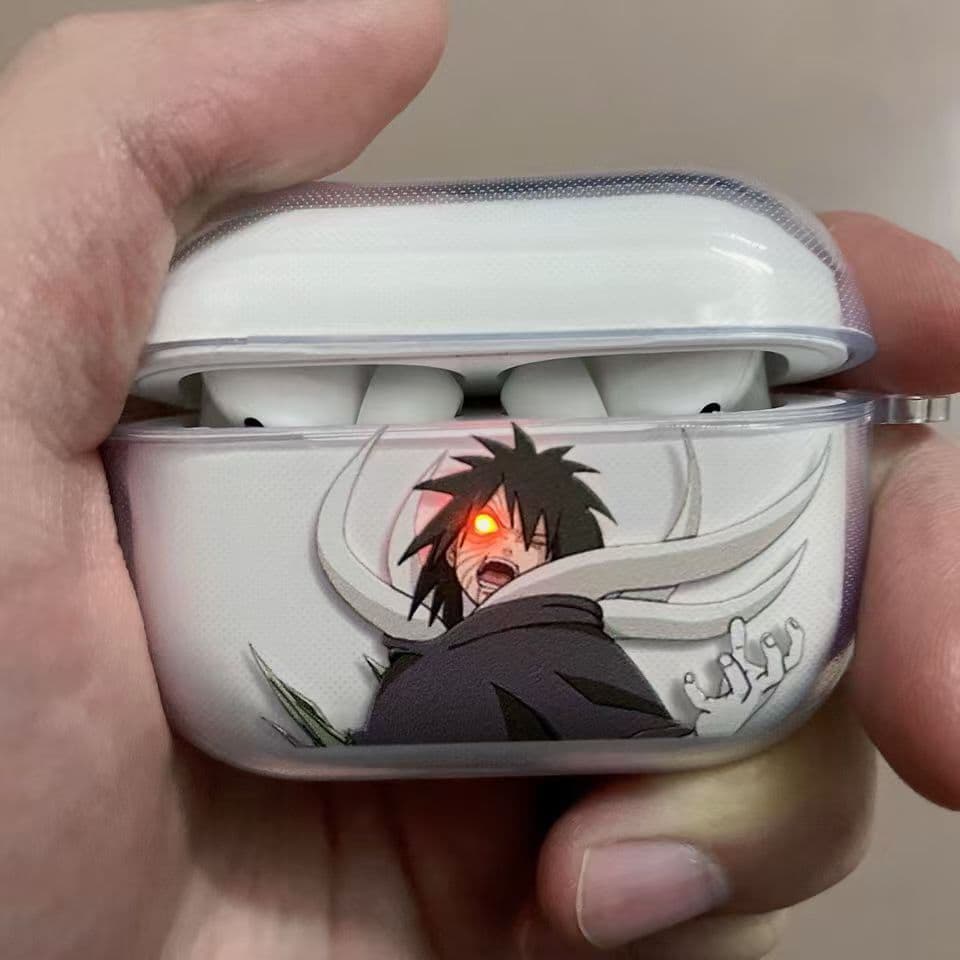 Naruto Uchiha Obito Apple AirPods Case 4th Gen 2nd Gen 3rd Gen Wireless Bluetooth Protective Cover Pro2 Soft