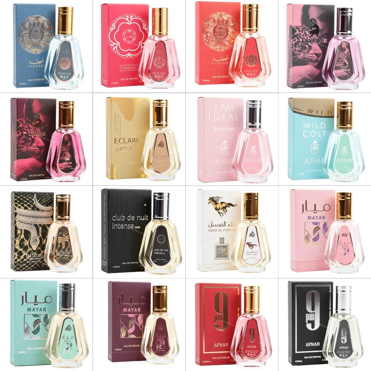 Middle East Dubai Arabian Perfume Gourd Bottle 50ml Cross-border Trade Perfume Wholesale Lattafa Perfume