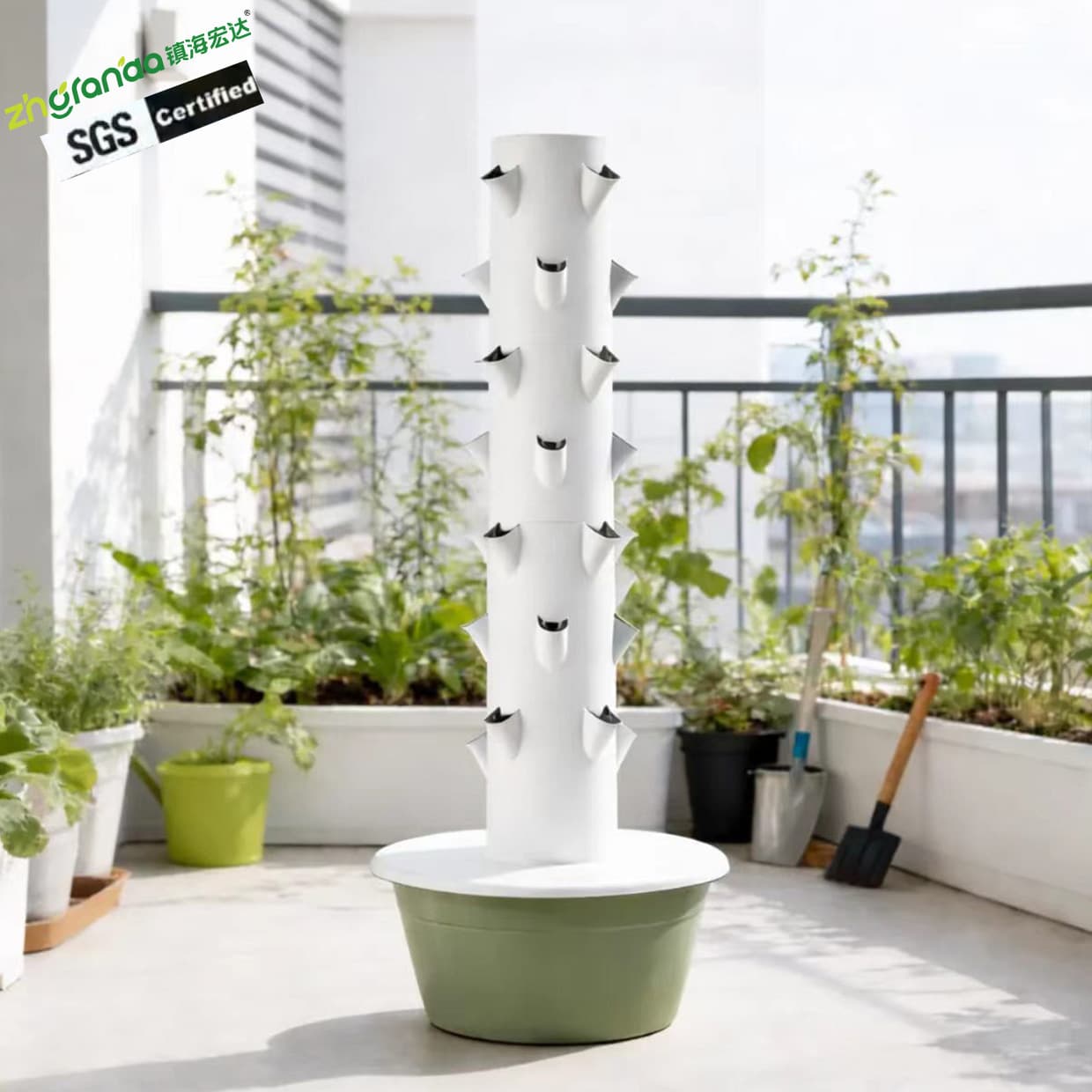Balcony soilless cultivation vegetable equipment three-dimensional hydroponic vegetable planting machine home indoor hydroponic planting machine hydroponic tower