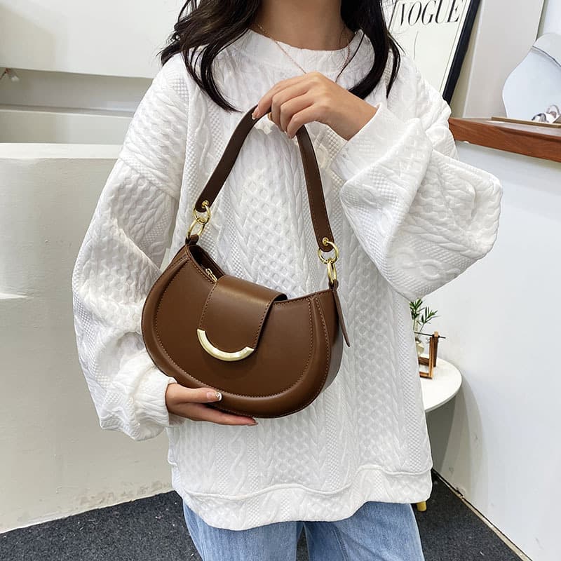 High-End Niche Design Bag 2022 Autumn Winter New Women's Bag Trendy Hot Crossbody Shoulder Underarm Bag