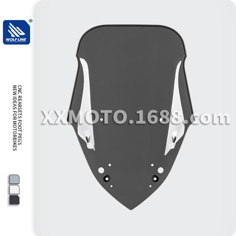 Compatible with YAMAHA X-MAX 300 17-22 Modified Motorcycle Front Windshield Windproof Protection Windscreen