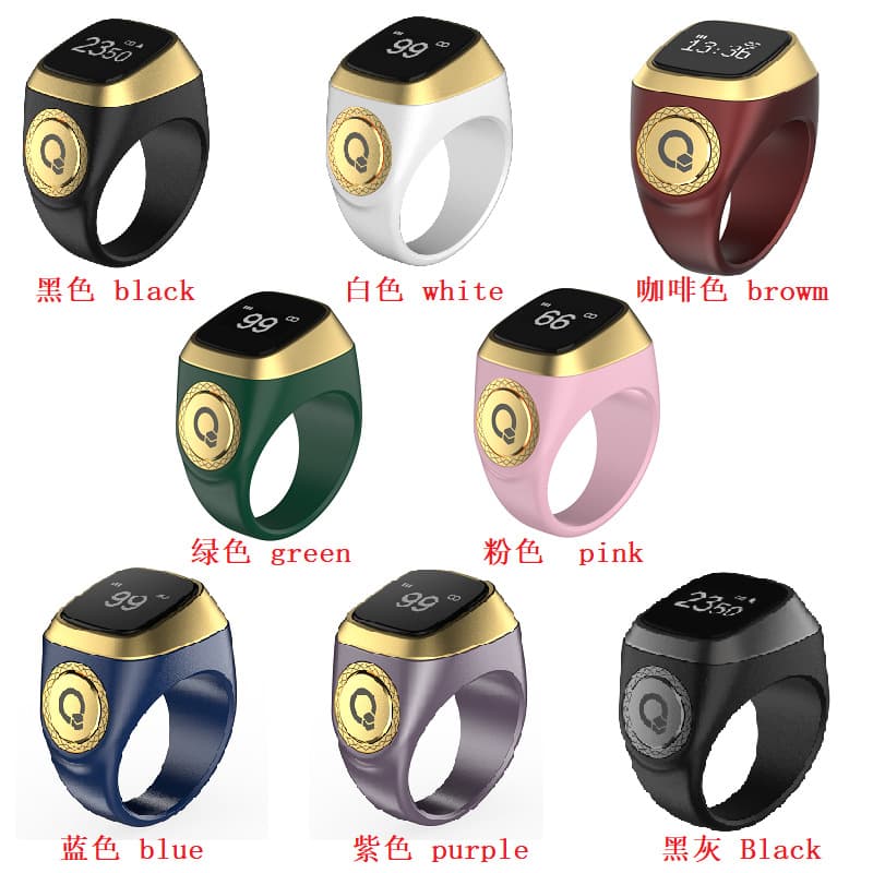 Multifunctional smart ring Bluetooth ring counter, finger counter, counter, counter