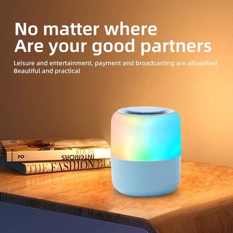 Berlin Sound Music Bluetooth Speaker Colorful Atmosphere Speaker Cross-border Hot-selling Speaker White Noise Sleep Aid Speaker
