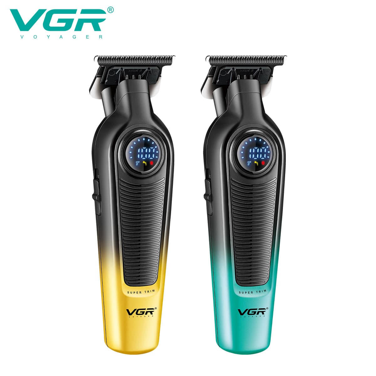 VGR996 Cross-border Electric Hair Clipper Home Use Taper Carving Men's Hair Trimmer LCD Digital Display Rechargeable Clipper