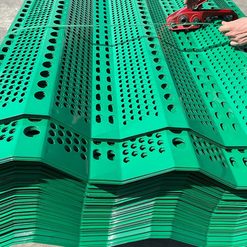 3YV54TF1 metal windbreak and dust suppression mesh, stainless steel dust barriers for power plants, sand yards, ore processing plants, and construction sites
