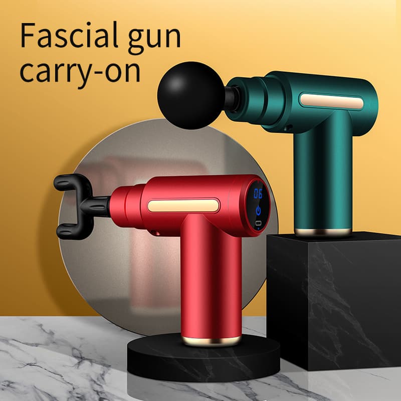 Fascia Gun Massager, Electric Massage Tool for Muscle Relief, USB Mini Charging Fascia Gun