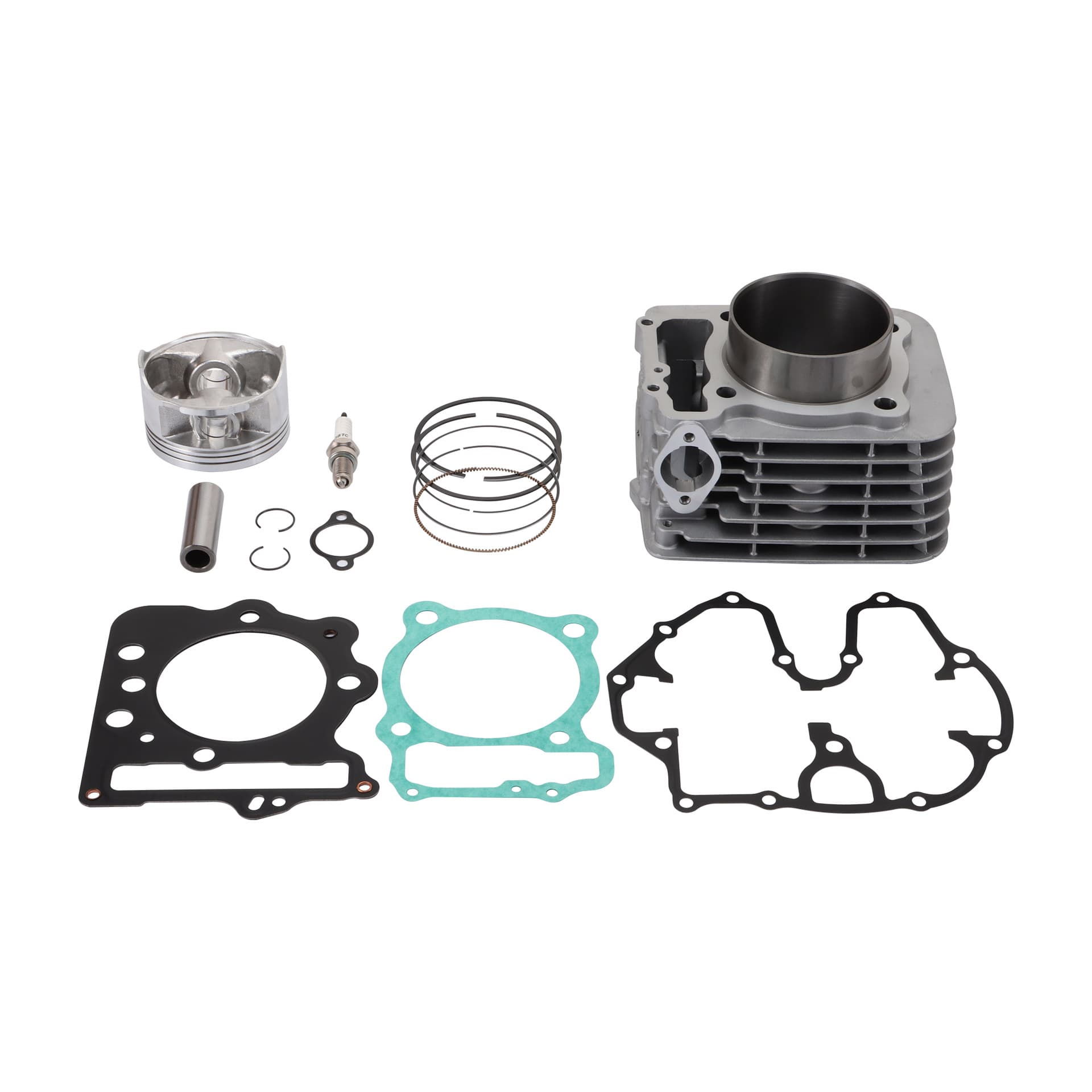 GOOFIT 85mm Motorcycle Engine Cylinder Kit with Gasket and Spark Plug