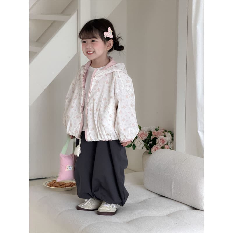 Girls' Spring Coat New Korean Style Floral Reversible Bud Jacket Infant Toddler Autumn Spring Outwear Kids Clothing
