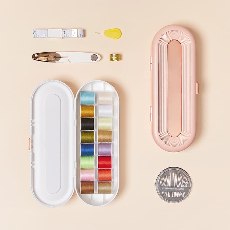 Household Sewing Box Set Portable Multifunctional Sewing Bag Hand Sewing Needle Storage Box Sewing Needle Box