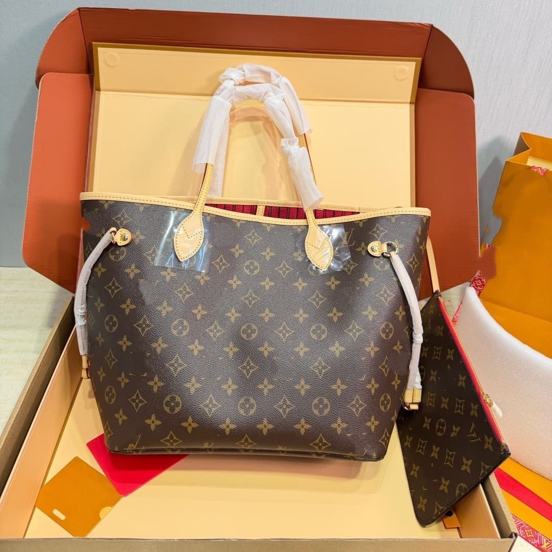Women's Bag 2026 New Style Red Lining Mother-Child Fashion Versatile Daily Commute Large Capacity Tote High-Quality Cross-Border Bestseller