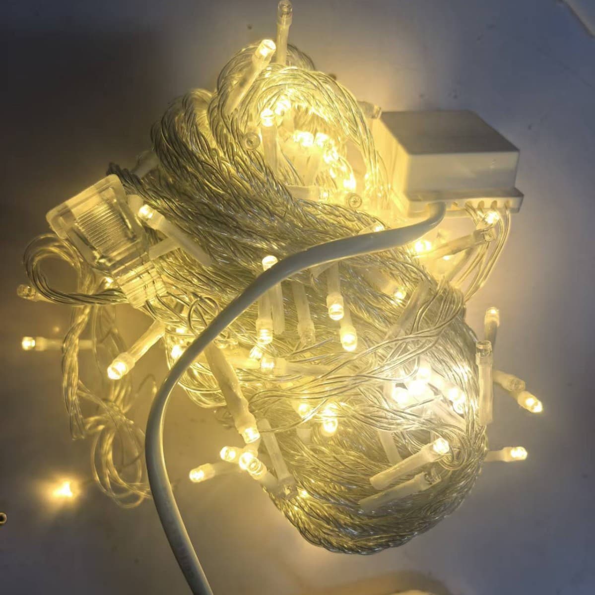 3C plug wire LED small colorful lights flashing light string lights full of stars Christmas hanging lights star light string New Year decoration