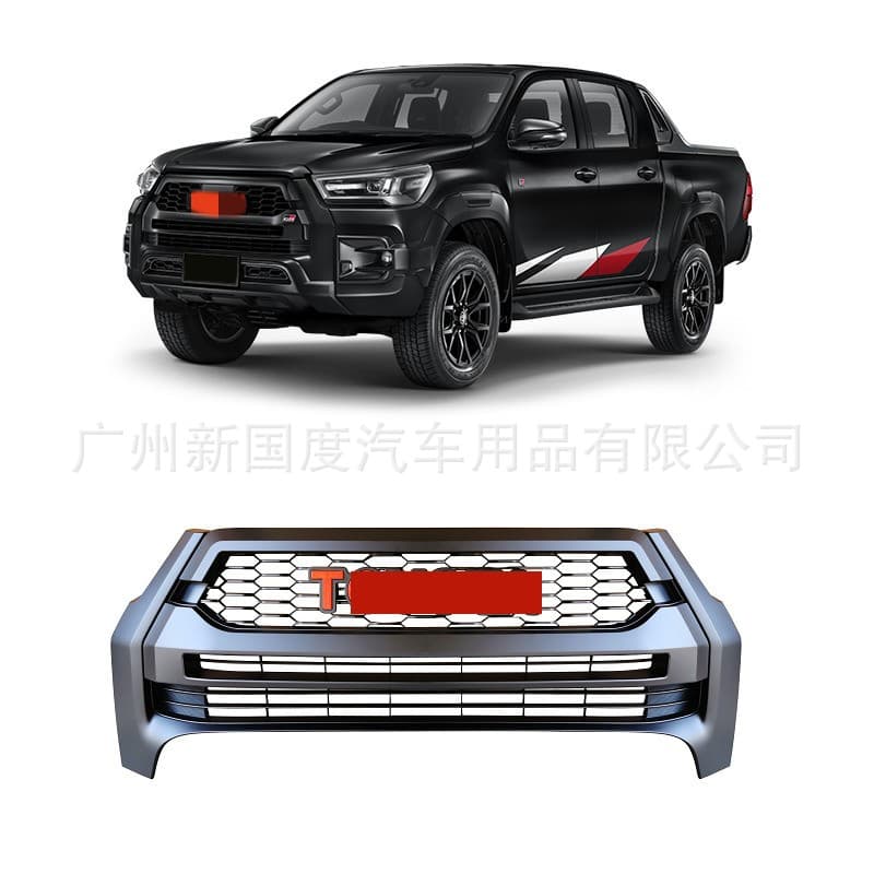Front Grille for Toyota Hilux Rocco 2021, Hilux Rocco GR Grille, Rogue Grille