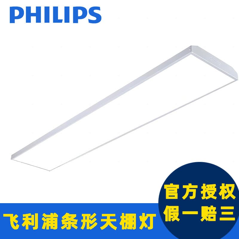 Philips BY490P Strip High Bay Light 120W/150W for Logistics, BY493P Factory Warehouse LED Industrial and Mining Light