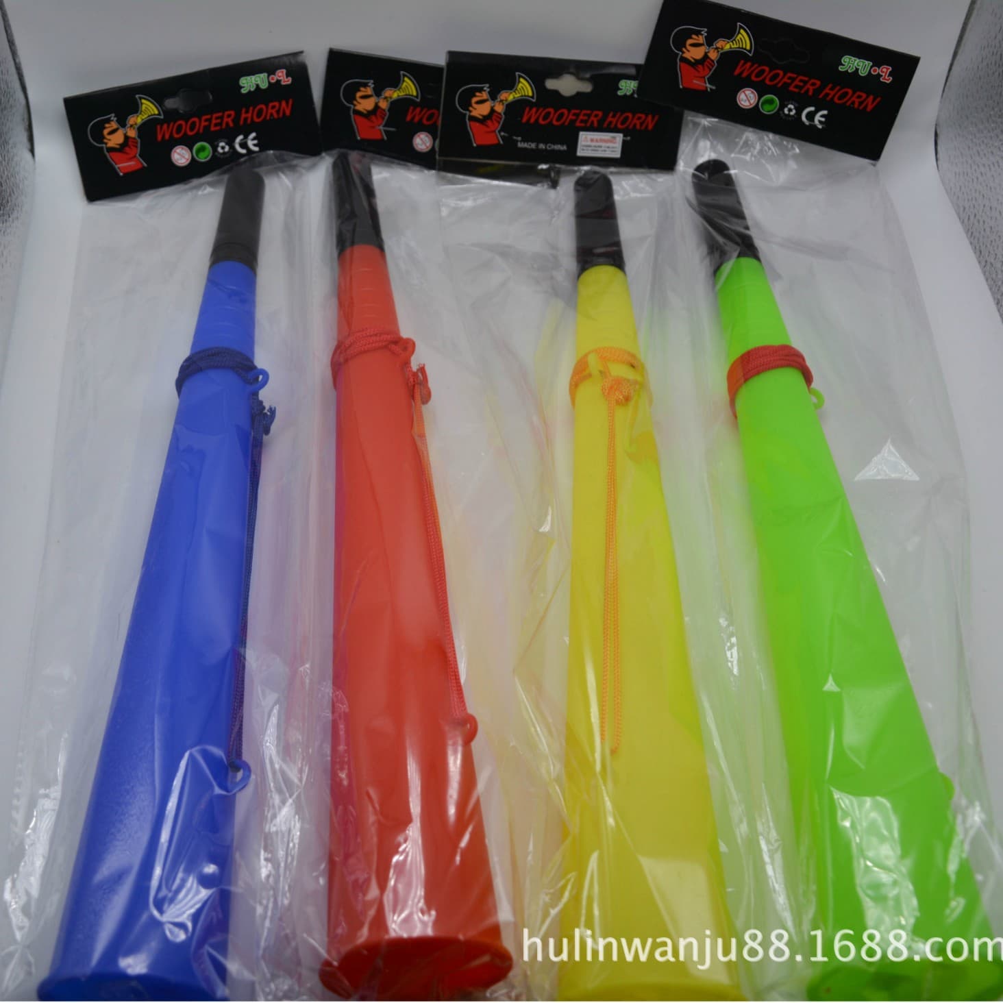 Manufacturer wholesale football fan horns European Cup cheering football cheering horns toy horns large, medium and small horns