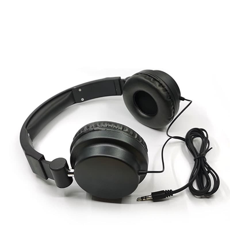 Single-Hole Foldable Piano Headphones 3.5mm Over-Ear for Phone, Drum Kit, Electronic Keyboard, Swivel Rotating Headset MP3