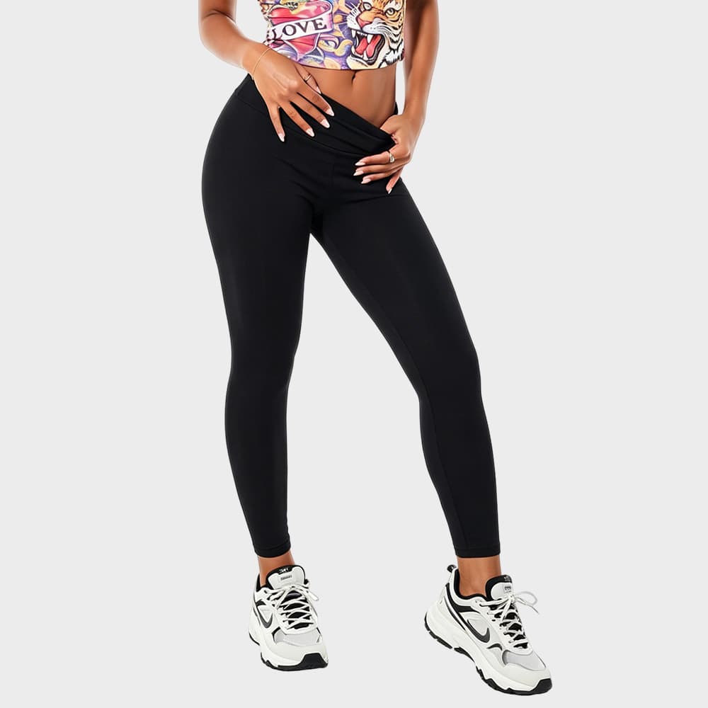 European and American High-Waist Butt Lifting Yoga Pants for Women, Tight Stretch Fitness Base Pants Cross-Border Outer Wear Peach Butt Sports Long Pants