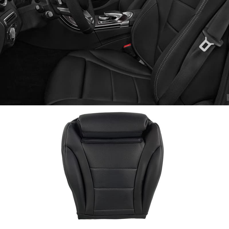 Custom-fit seat covers for 2015-2021 Mercedes-Benz C300 sedan, dedicated seat cushions for car interior modification accessories