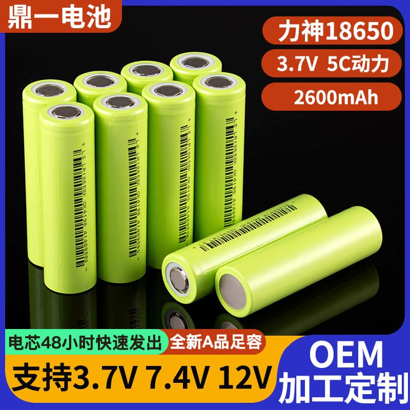 LESHEN Lishen 2600mah5C power 18650 lithium battery outdoor power tool lighting rechargeable