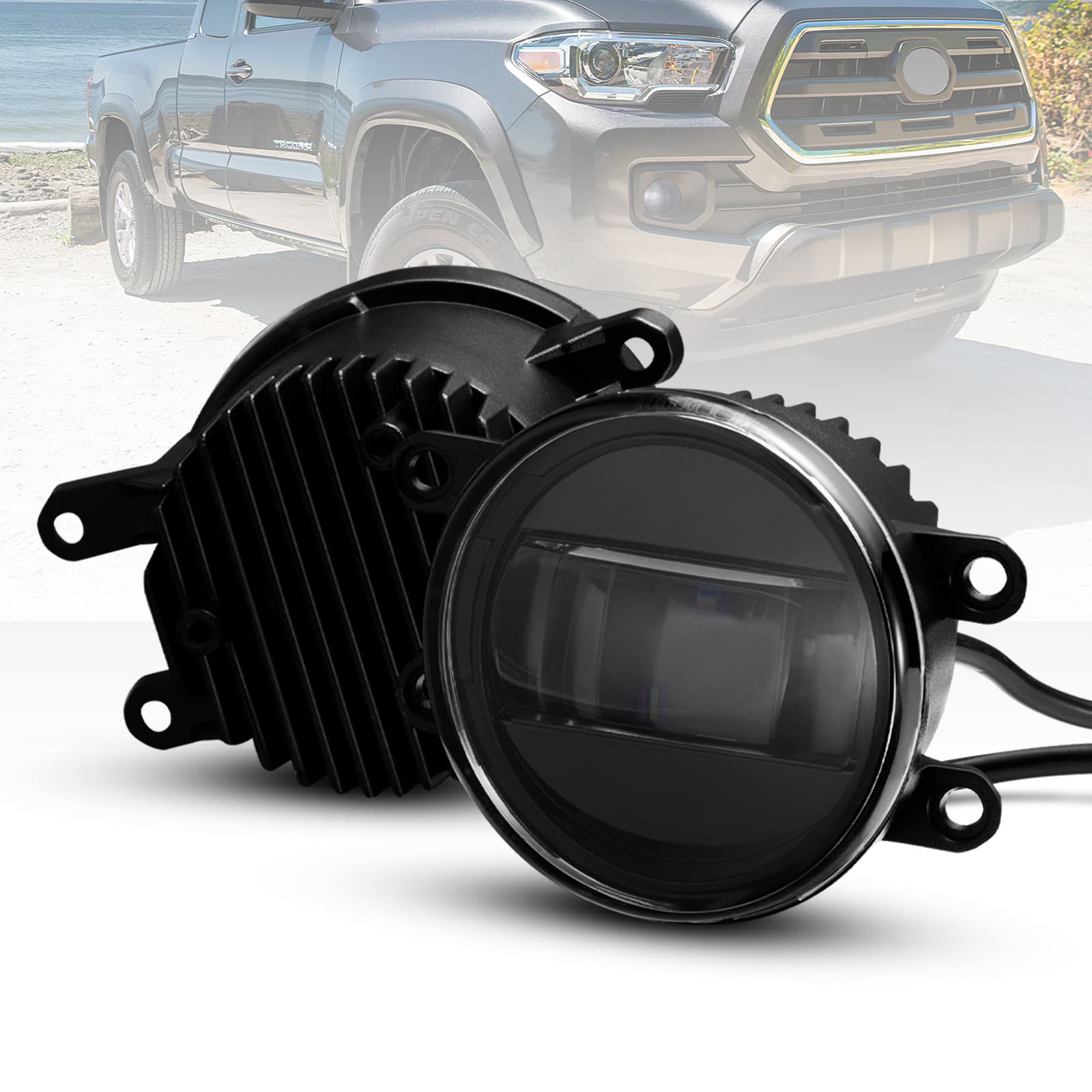 Factory Direct Pickup LED Fog Light Modification Work Light Compatible with Toyota Tacoma 2016-2018