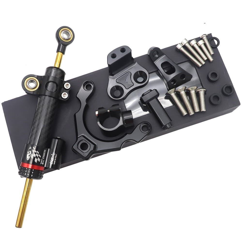 Kawasaki Z900 Product Collection: Steering Damper, Windshield, Winglets, Rearview Mirrors, Hand Guards
