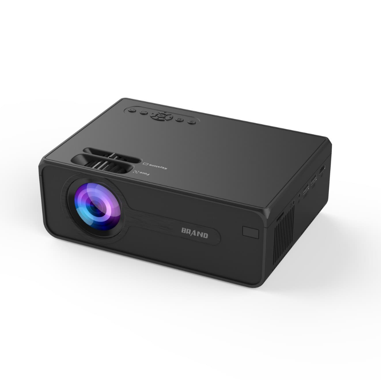 Foreign trade hot 4-inch mini projector AN 28 720p Amazon projector