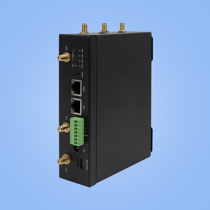 5G Smart Factory AX3000 Dual-Band Plug-In Router MT7981B Robot Inspection WiFi6 IoT Gateway