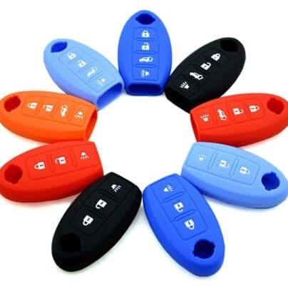 Silicone Key Case for Nissan Sylphy, Qashqai, X-Trail, Tiida, Livina, Patrol, Murano, Bluebird, New Teana, Sunny, Cima