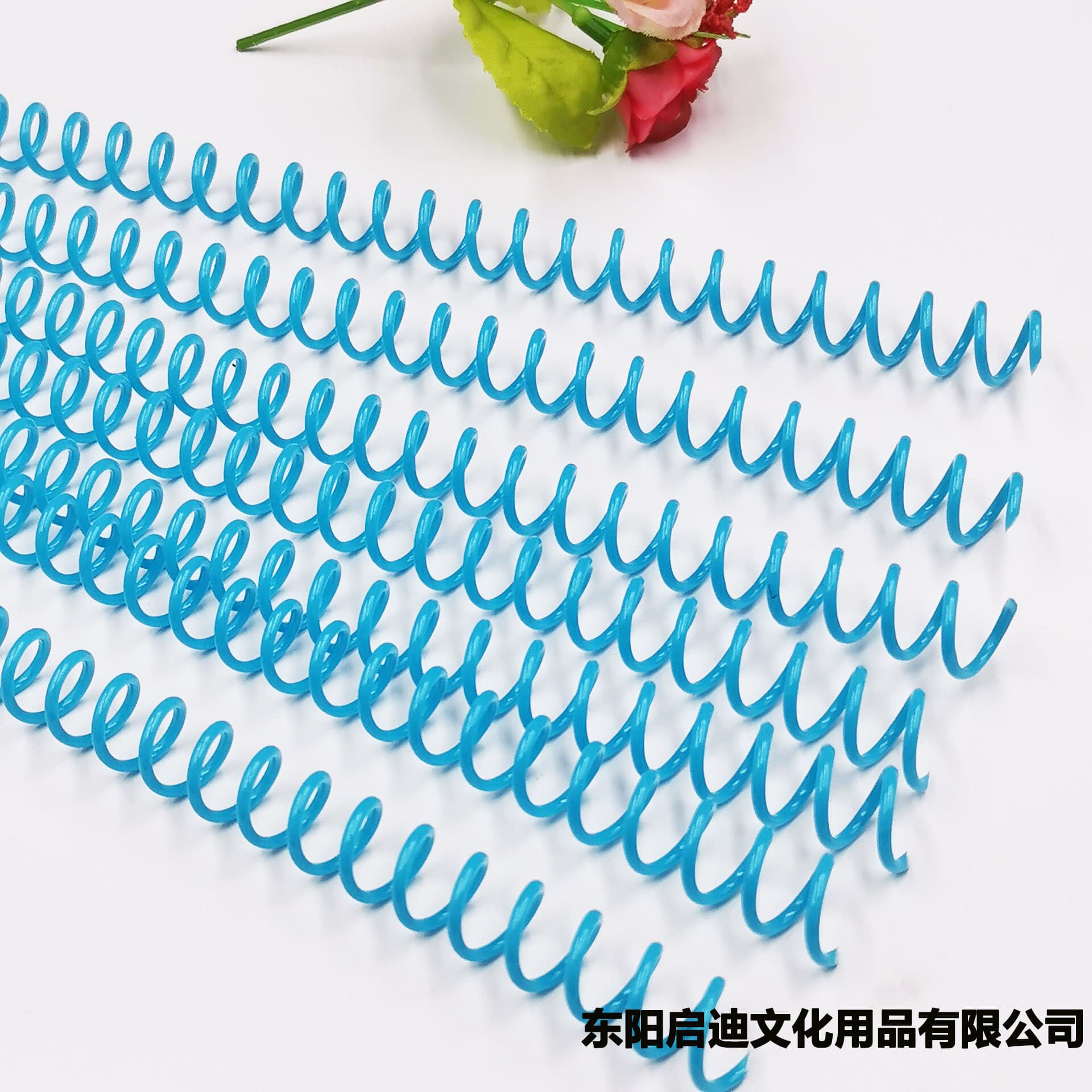 Factory source plastic spiral coil binding for loose-leaf notebooks, desk calendars, stationery accessories, and calendar binding books