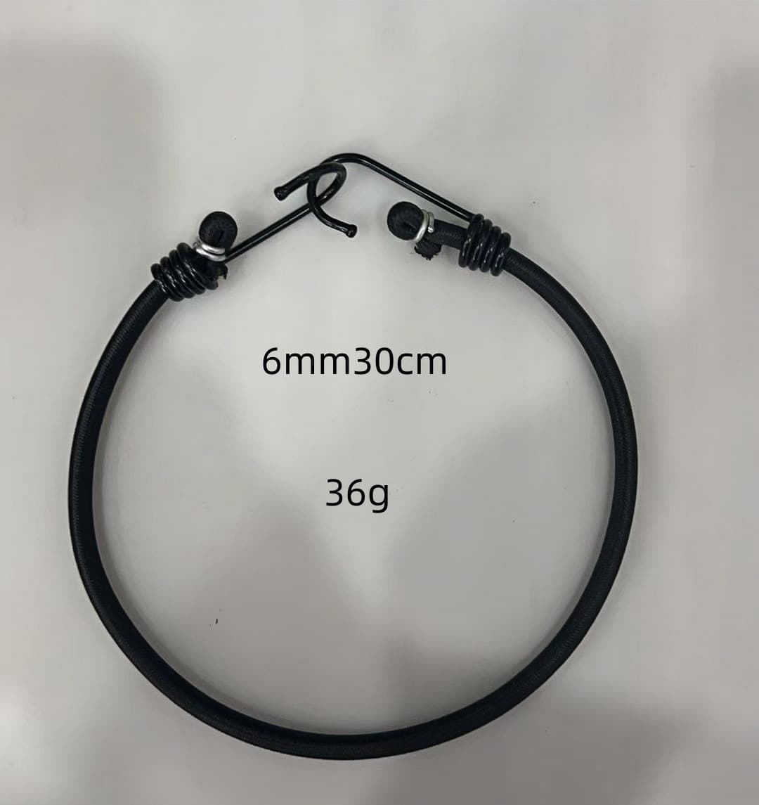 Motorcycle Luggage Strap Elastic Tie-Down Rope Heavy-Duty Fixing Strap for Bicycle and Cargo Securing