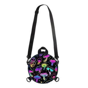 Hot Selling Mushroom Kids Printed Shoulder Crossbody Bag Lightweight Casual Sling Bag Storage Bag Kindergarten Girl Bag