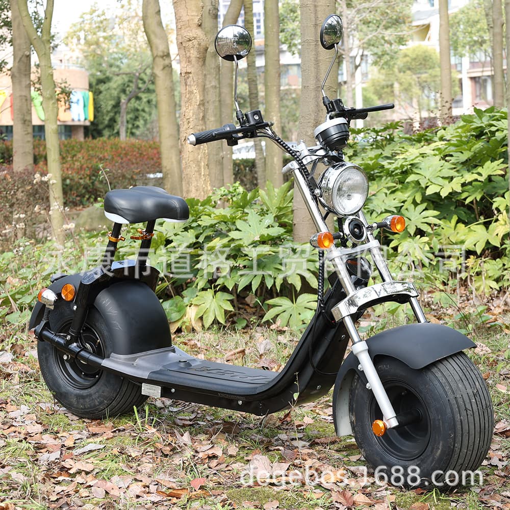 Electric Scooter Factory Stock 60V12AH Electric Scooter Harley Style Commuter Adult Electric