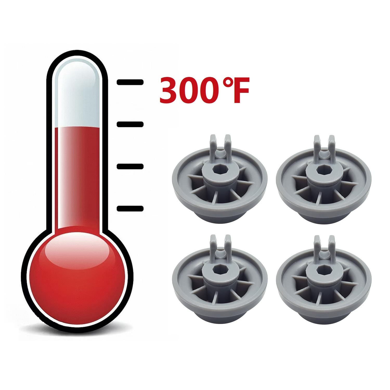 In stock Amazon $20.99 Monthly total 1.5K 4 Pack 165314 Heat resistant 300℉