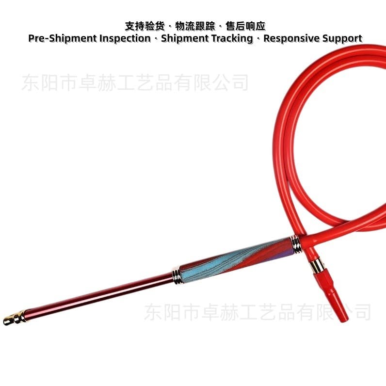 High Quality Hookah Hose Anti-Scald Silicone Hose Aluminum Handle Factory Supply Shisha Hose