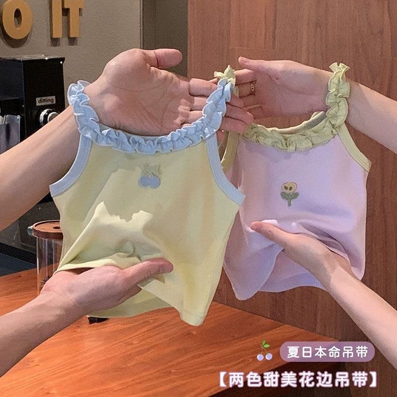 New Girls' Camisole Top Summer Baby Toddler Casual Cute Outerwear