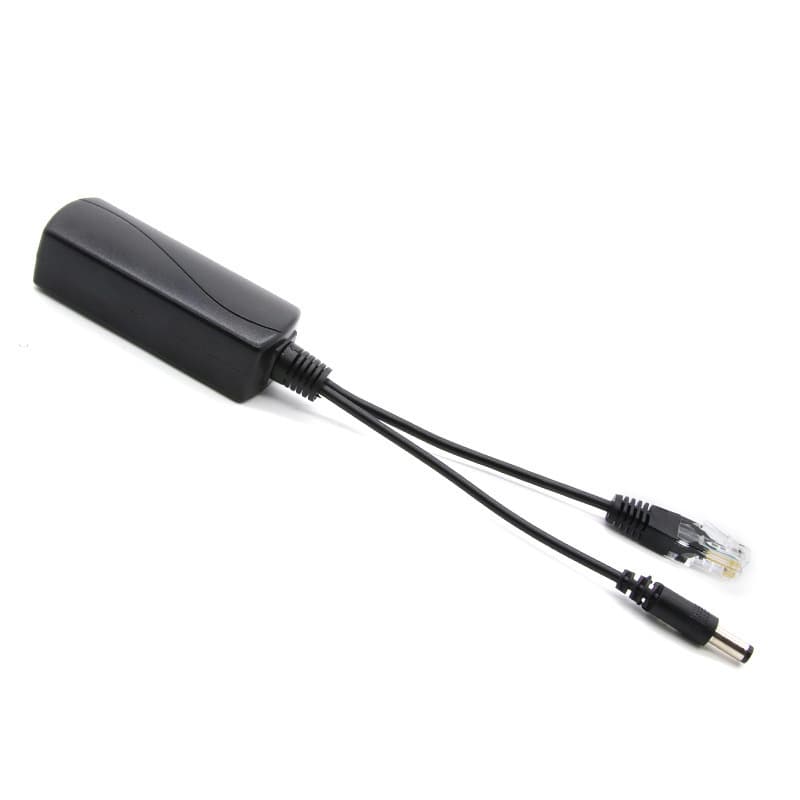 48V Standard POE Splitter Output 12V 2A POE Splitter Compatible with POE Switches 48V